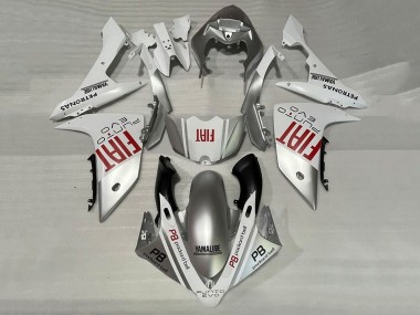 Buy 2007-2008 Silver White Red Fiat Yamaha YZF 1000 R1 Motorcycle Fairings UK