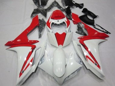 Buy 2007-2008 White Red Yamaha YZF 1000 R1 Motorcycle Fairing UK