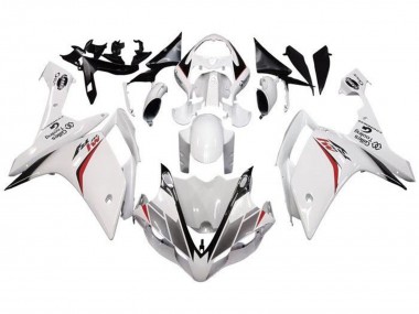 Buy 2007-2008 White Red Black Stripe Yamaha YZF 1000 R1 Motorcycle Fairing UK