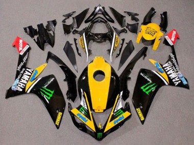 Buy 2007-2008 Yellow White Black Green Monster Dewalt Yamaha YZF 1000 R1 Motorcycle Fairings UK