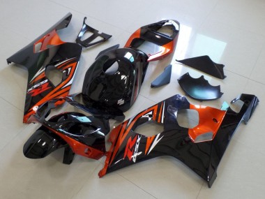 Buy 2004-2005 Glossy Black Orange Suzuki GSXR 600 / GSXR 750 Motorcycle Fairings UK