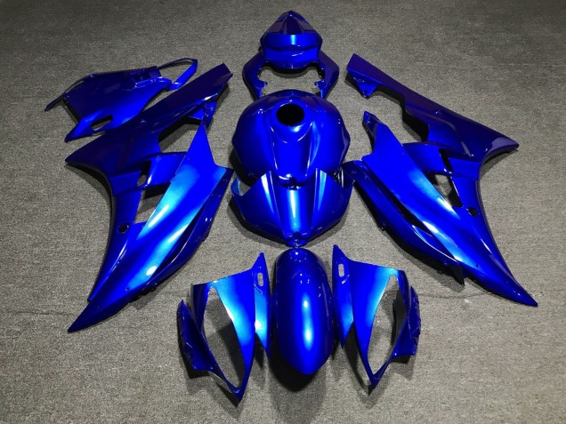 2006-2007 Blue Yamaha YZF R6 Motorcycle Fairing UK