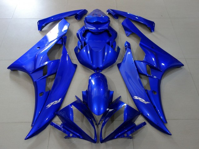 2006-2007 Blue Yamaha YZF R6 Motorcycle Fairings UK