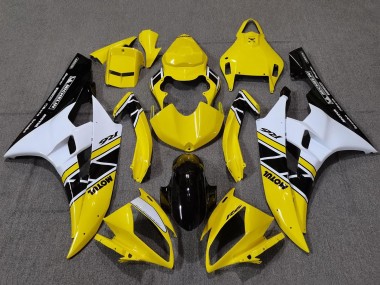 Buy 2006-2007 Yellow White Glossy Black Motul Michelin Yamaha YZF R6 Motorcycle Fairings UK