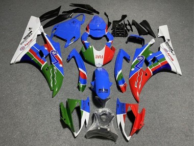 Buy 2008-2016 White Blue Green Red Fiat Dunlop Motul Michelin Yamaha YZF R6 Motorcycle Fairings UK