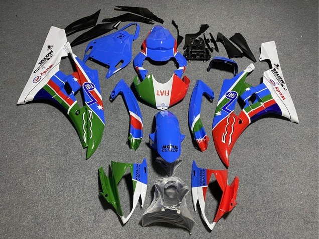 2008-2016 White Blue Green Red Fiat Dunlop Motul Michelin Yamaha YZF R6 Motorcycle Fairings UK