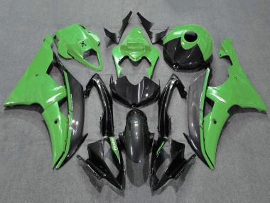 Buy 2008-2016 Green Carbon Fiber Style Yamaha YZF R6 Motorcycle Fairings UK