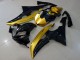 2008-2016 Gold Glossy Black Yamaha YZF R6 Motorcycle Fairings UK