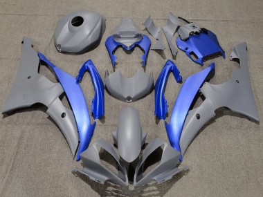 Buy 2008-2016 Grey Blue Yamaha YZF R6 Motorcycle Fairings UK