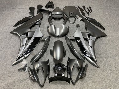 Buy 2008-2016 Matte Grey Glossy Black Yamaha YZF R6 Motorcycle Fairings UK
