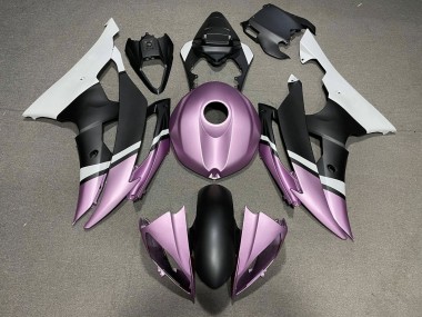 Buy 2008-2016 White Light Purple Matte Black Yamaha YZF R6 Motorcycle Fairings UK
