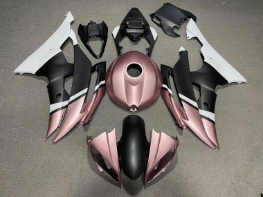 Buy 2008-2016 White Rose Gold Matte Black Yamaha YZF R6 Motorcycle Fairings UK