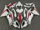 2008-2016 Pearl White Red Yamaha YZF R6 Bike Fairings UK