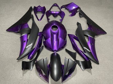 Buy 2008-2016 Purple Matte Black Yamaha YZF R6 Motorcycle Fairing UK