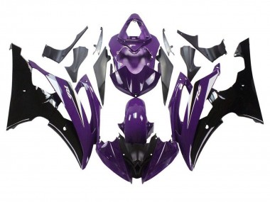Buy 2008-2016 Purple Glossy Black Yamaha YZF R6 Motorcycle Fairings UK