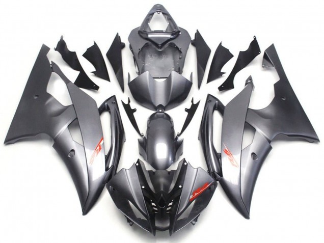 2008-2016 Grey Red Decals Yamaha YZF R6 Motorcycle Fairings UK