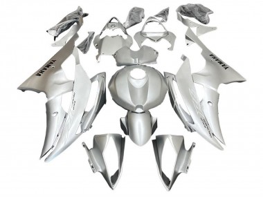 Buy 2008-2016 Silver White Yamaha YZF R6 Motorcycle Fairings UK