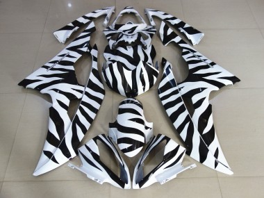 Buy 2008-2016 White Black Zebra Yamaha YZF R6 Motorcycle Fairings UK