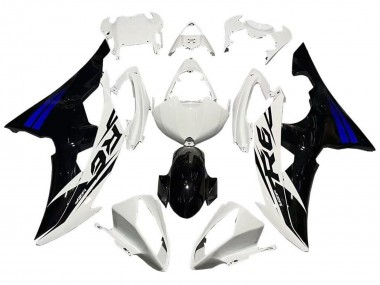 Buy 2008-2016 White Blue Glossy Black Yamaha YZF R6 Motorcycle Fairings UK