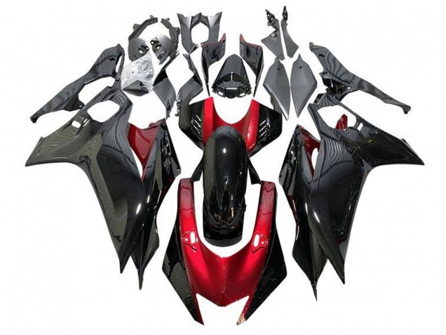 2017-2025 Red Glossy Black Yamaha YZF R6 Motorcycle Fairings UK