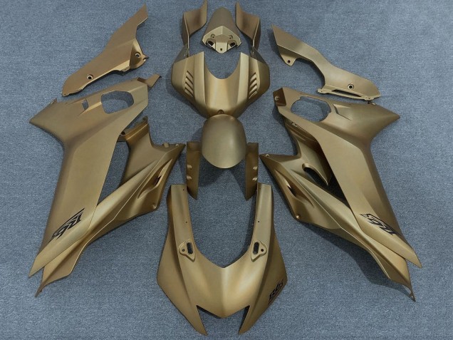 2017-2025 Matte Gold Yamaha YZF R6 Motorcycle Fairings UK