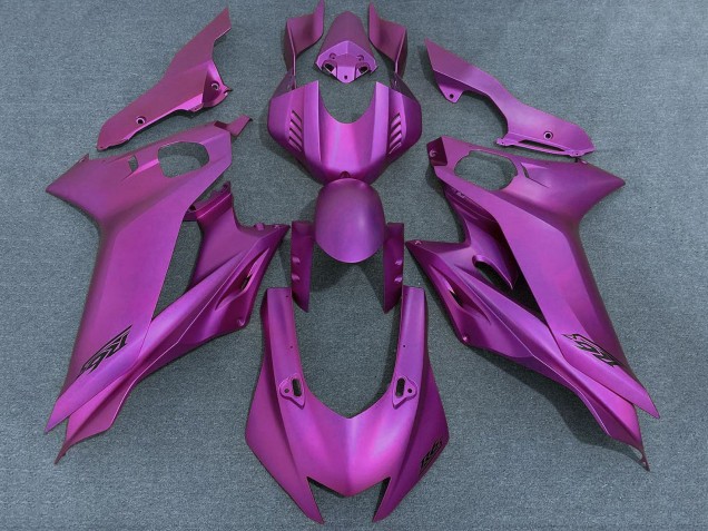 2017-2025 Matte Bright Purple Yamaha YZF R6 Motorcycle Fairings UK
