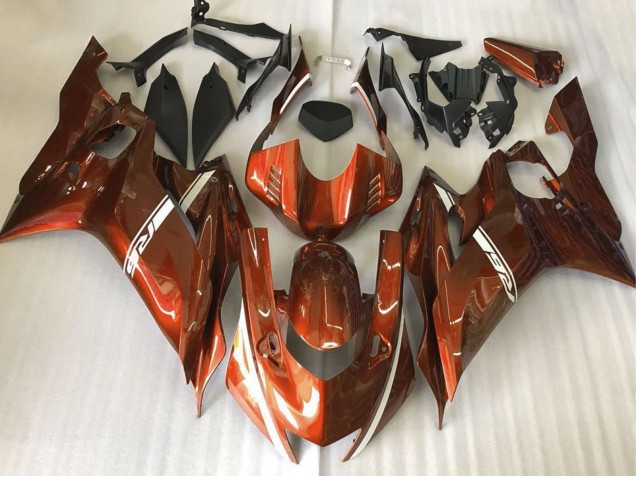2017-2025 Orange Yamaha YZF R6 Motorcycle Fairings UK