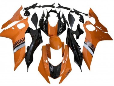 Buy 2017-2025 Orange Silver Glossy Black Yamaha YZF R6 Motorcycle Fairings UK