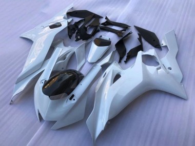 Buy 2017-2025 White Glossy Black Yamaha YZF R6 Motorcycle Fairings UK
