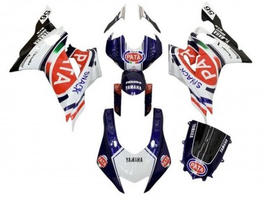 Buy 2017-2025 White Blue Red Black Pata Yamaha YZF R6 Motorcycle Fairings UK