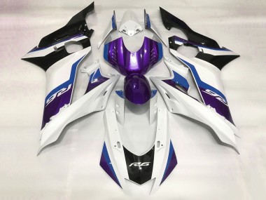Buy 2017-2025 White Blue Purple Black Yamaha YZF R6 Motorcycle Fairing UK