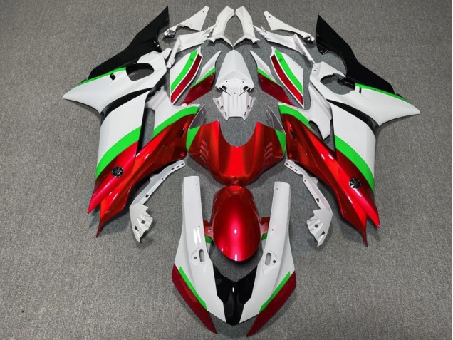 2017-2025 White Neon Green Red Black Yamaha YZF R6 Motorcycle Fairings UK