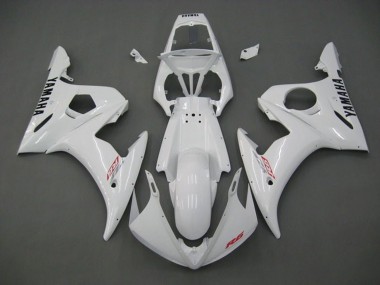 Buy 2005 White Red Black Yamaha YZF R6 Motorcycle Fairings UK