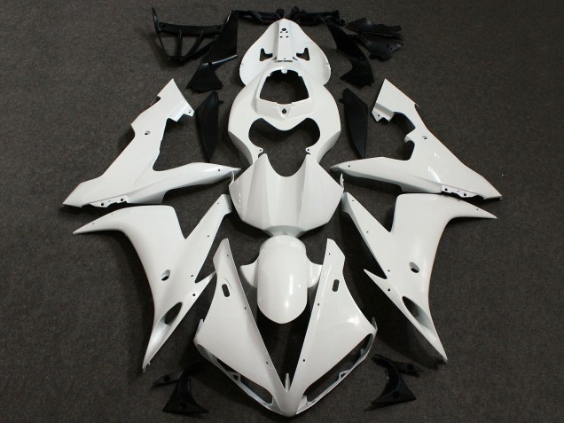 2005 White Yamaha YZF R6 Motorcycle Fairings UK