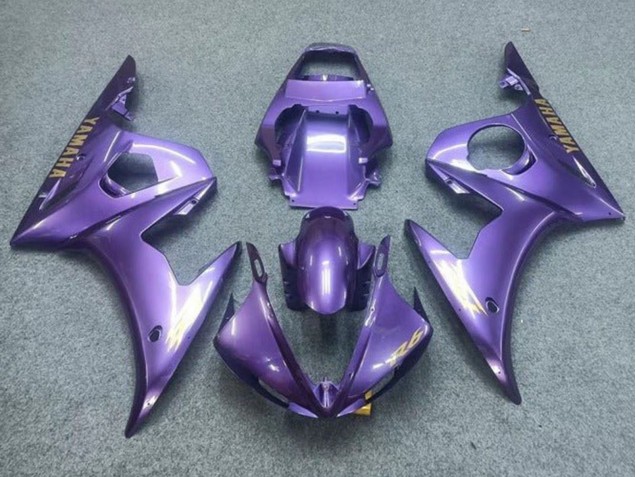 2003-2004 Purple Gold Decals Yamaha YZF R6 Motorcycle Fairings UK