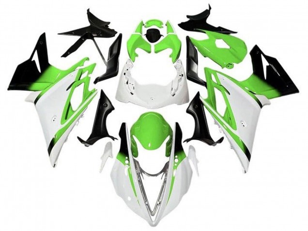 2013-2016 White Green Glossy Black Triumph Daytona 675 Triple Motorcycle Fairings UK