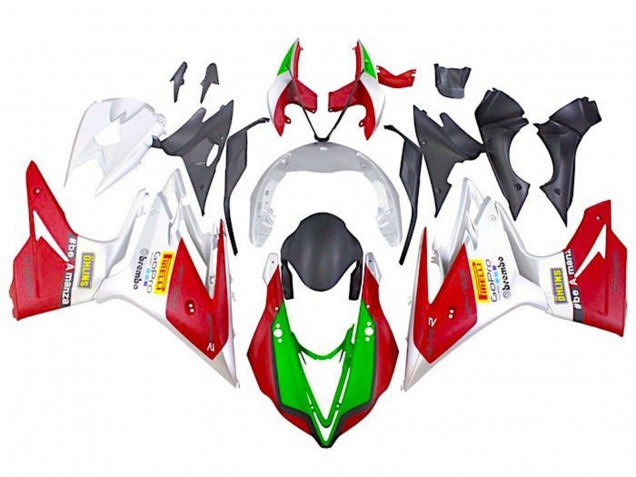 2013-2016 White Red Green Triumph Daytona 675 Triple Motorcycle Fairings UK