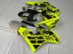 2006-2008 Yellow Matte Black Triumph Daytona 675 Triple Motorcycle Fairings UK