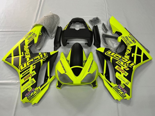 2006-2008 Yellow Matte Black Triumph Daytona 675 Triple Motorcycle Fairings UK