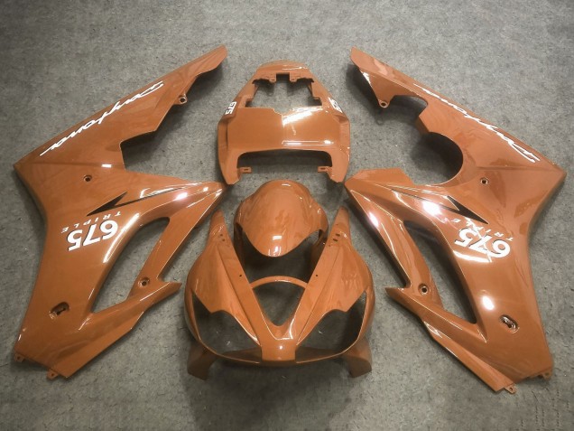 2006-2008 Bronze Orange Triumph Daytona 675 Triple Motorcycle Fairings UK