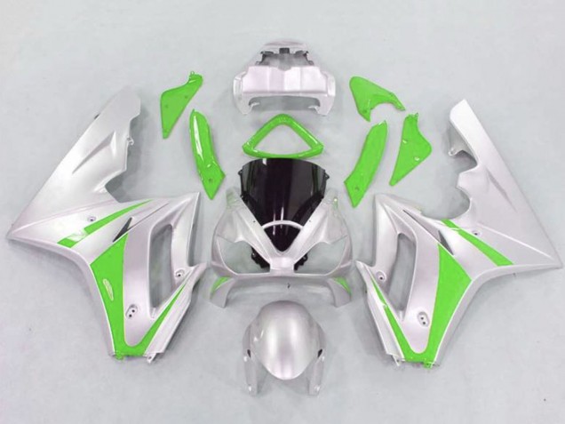 2006-2008 Silver Green Triumph Daytona 675 Triple Motorcycle Fairings UK