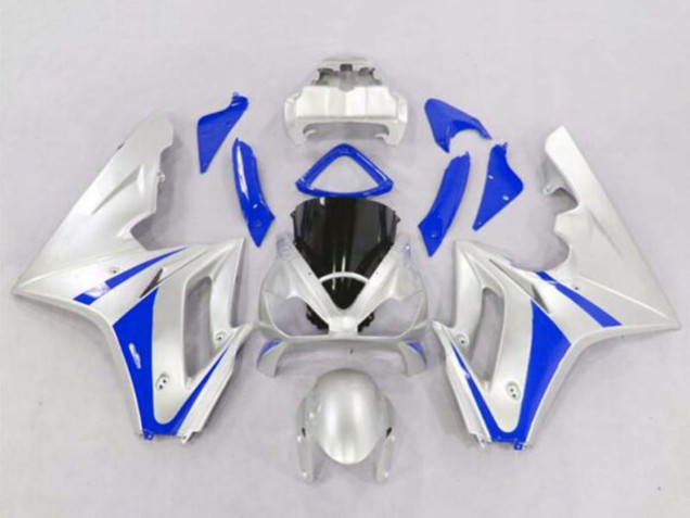 2006-2008 Silver Blue Triumph Daytona 675 Triple Motorcycle Fairings UK