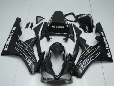 Buy 2009-2012 Glossy Black White Claw Triumph Daytona 675 Triple Motorcycle Fairings UK