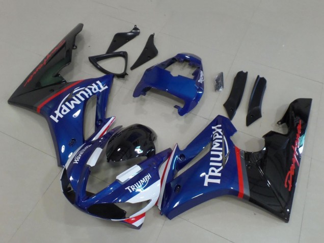 2009-2012 Blue Red White Glossy Black Triumph Daytona 675 Triple Motorcycle Fairings UK
