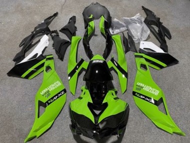 Buy 2019-2025 Green Black White Kawasaki ZX4R ZX-4RR Motorcycle Fairings UK