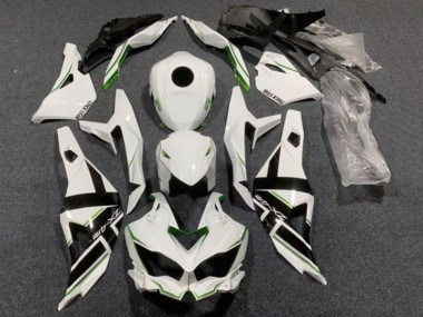 Buy 2019-2025 White Black Green Kawasaki ZX4R ZX-4RR Motorcycle Fairings UK