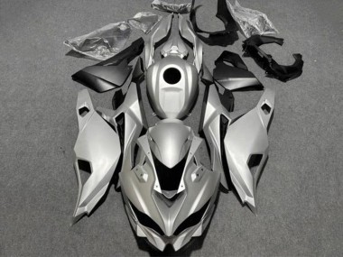 Buy 2019-2025 Silver Black Kawasaki ZX4R ZX-4RR Motorcycle Fairings UK