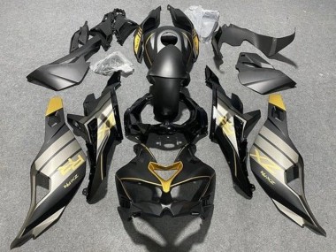 Buy 2019-2025 Matte Black Glossy Black Grey Gold Kawasaki ZX4R ZX-4RR Motorcycle Fairings UK