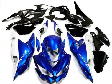 Buy 2019-2025 White Blue Kawasaki ZX4R ZX-4RR Motorcycle Fairings UK