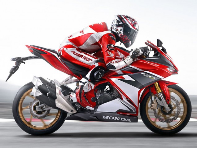 2017-2022 White Red Matte Black Honda CBR250RR Motorcycle Fairings UK